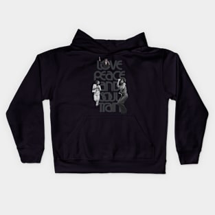 Retro Love And Soul Train Kids Hoodie